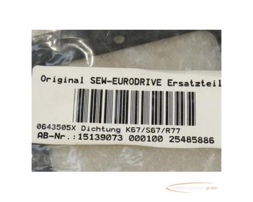 SEW Eurodrive 06430505X Dichtung K67/S67/R77 - ungebraucht - - Bild 2