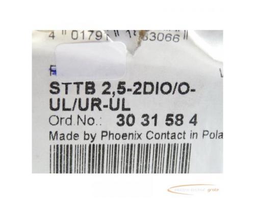 Phoenix Contact STTB 2,5-2DIO/0-UL/UR-UL Reihenklemme 2 , 5 mm ² - ungebraucht - - Bild 2