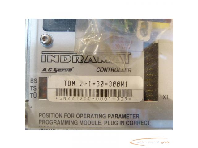 Indramat TDM 2.1-30-300-W1 A.C. Servo Controller - 3
