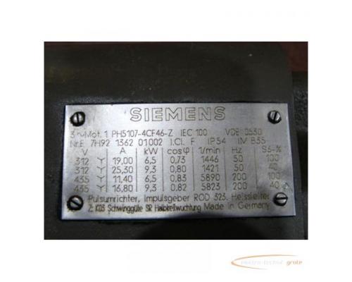 Siemens 1PH5107-4CF46-Z 3~ Motor - Bild 5