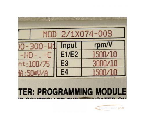 Indramat MOD 2/1X074-009 Programmier Modul für TDM 1 . 2 - 100 - 300 - W1 - Bild 2