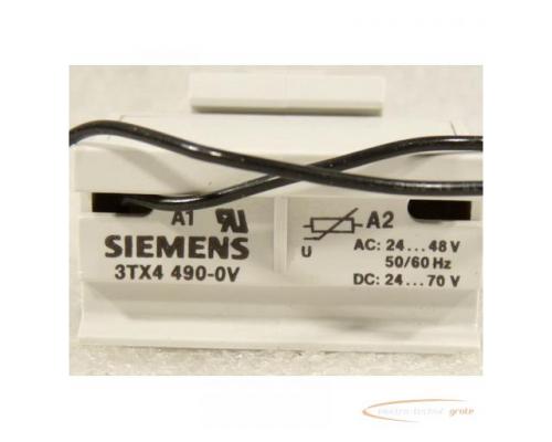 Siemens 3TX4490-0V Überspannungsbegrenzer 24 - 48V 50 / 60 Hz DC 24 - 70 V - ungebraucht - - Bild 2