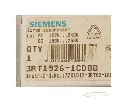 Siemens 3RT1926-1CD00 RC Glied 127V - 240V - ungebraucht - in OVP - Bild 2