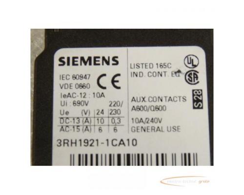 Siemens 3RH1921-1CA10 Hilfsschalter - Bild 2