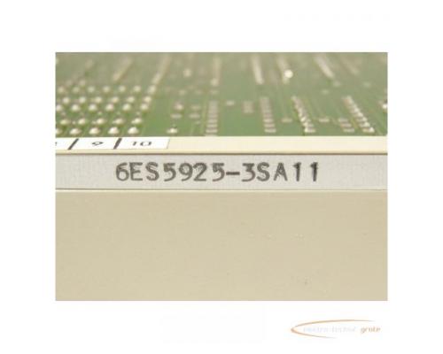 Siemens 6ES5925-3SA11 Simatic CPU Karte E Stand 4 - Bild 2