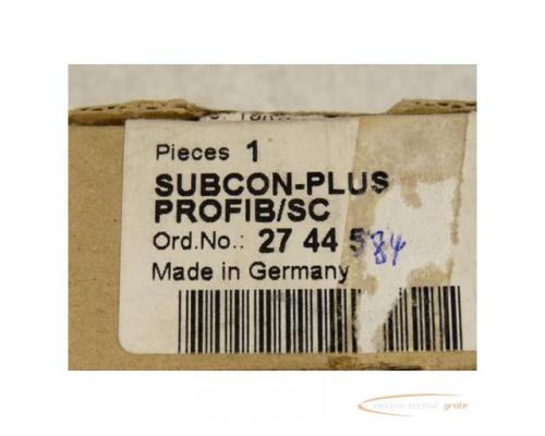 Phoenix Contact Subcon Plus Profib / SC 2744584 - ungebraucht - in OVP - Bild 2