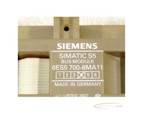Siemens 6ES5700-8MA11 Busmodul E Stand 4 - Bild 2
