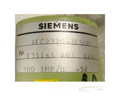 Siemens 6FC9320-3LS00 Winkelschrittgeber Encoder Imp 500 mit 10 pol Stecker " ungeberaucht " - Bild 2