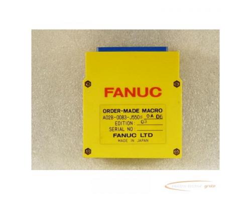 Fanuc Order Made Macro A02B-0083-J550 # 0A 06 Edit 03 Module - Bild 3