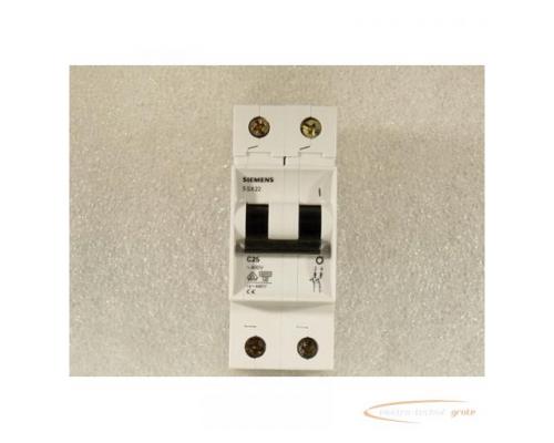 Siemens 5SX2225-7 C 25 Sicherungsautomat 400 V - ungebraucht - - Bild 1