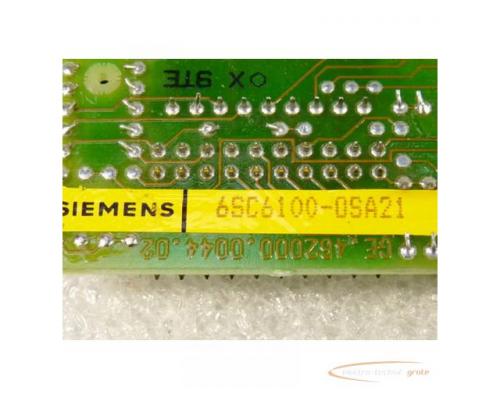Siemens 6SC6100-0SA21 Simodrive 610 AC - VSA FBG Einstellung 3 Achsen - Bild 2
