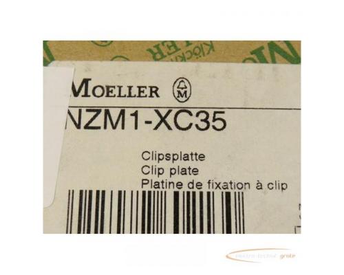 Klöckner Moeller NZM1-XC35 Clip Plate Montageclip DIN Schiene - Bild 2