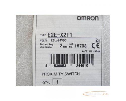 OMRON E2E-X2F1 Proximity Switch - Bild 2