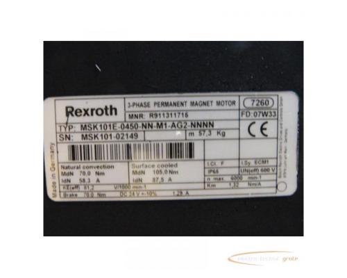 Rexroth MSK101E-0450-NN-M1-AG2-NNNN 3-Phase-Permanent-Magnet-Motor - ungebraucht! - - Bild 2