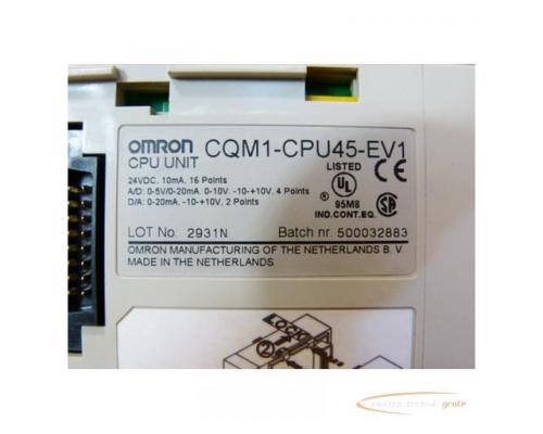 Omron CQM1-CPU45-EV1 CPU Unit - Bild 3