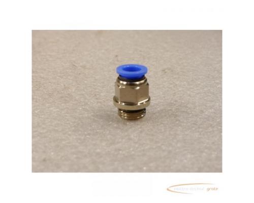 Riegler 122.014-8 gerader Einschraubsteckverbinder Blaue Serie G 1 / 4 - ungebraucht - - Bild 1