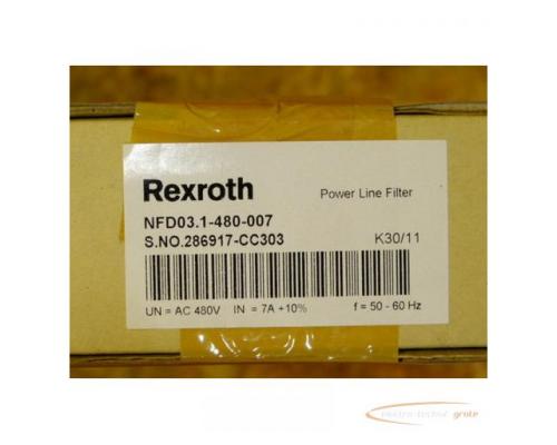 Rexroth NFD03.1-480-007 Power Line Filter - ungebraucht! - - Bild 2