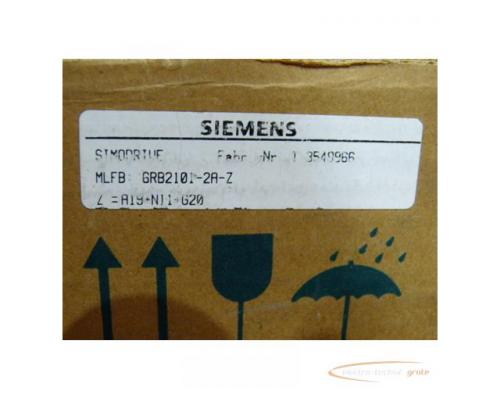 Siemens 6RB2101-2A-Z Umrichter - ungebraucht - - Bild 2