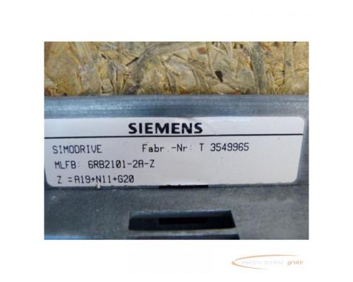 Siemens 6RB2101-2A-Z Umrichter ungebraucht - Bild 3