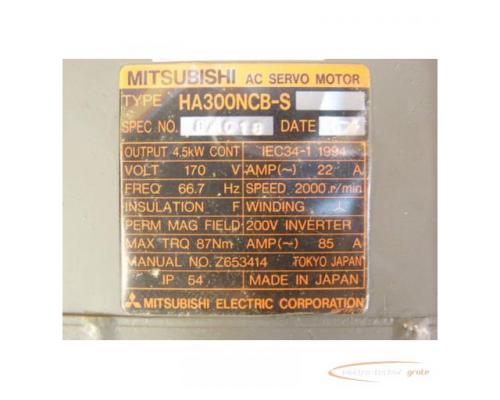 Mitsubishi HA300NCB-S AC Servo Motor - ungebraucht! - - Bild 3