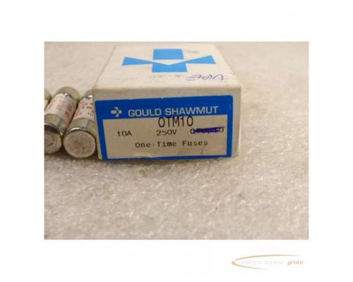 Gould Shawmut OTM10 Sicherungseinsatz 10A 250V - ungebraucht - in OVP VPE = 5 Stück - Bild 2