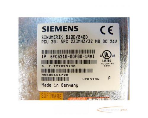 Siemens 6FC5210-0DF00-1AA1 PCU 20 - ungebraucht! - - Bild 2