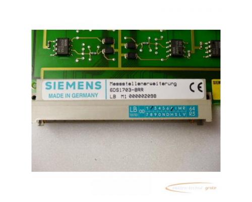 Siemens Teleperm M 6DS1703-8RR Messstellenerweiterung E Stand 1 - Bild 3