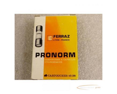 Ferraz Pronorm aM 2A 500V Sicherung C63210 10 x 38 - ungebraucht - - Bild 3