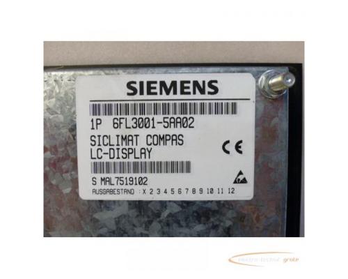 Siemens 6FL3001-5AA02 Siclimat Compas LC E Stand 1 SN:MAL7519102 - Bild 2