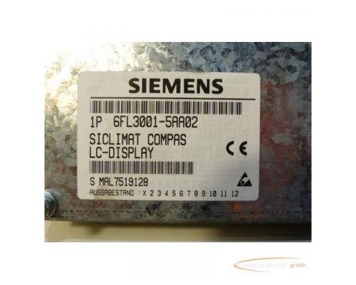 Siemens 6FL3001-5AA02 Siclimat Compas LC E Stand 1 SN:MAL7519128 - Bild 2