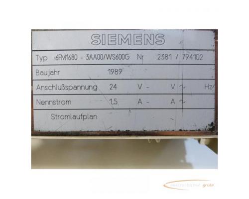 Siemens 6FM1680-3AA00 / WS600G Operator Panel - Bild 2