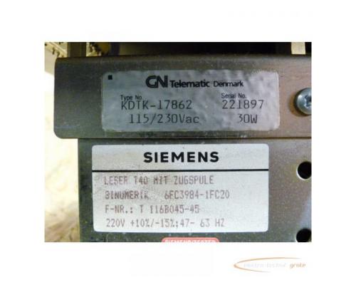 Siemens 6FC3984-1FC20 Leser T40 mit Zugspule - Bild 2