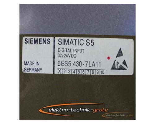 Siemens 6ES5430-7LA11 Simatic Digitaleingabe E Stand 1 - Bild 2