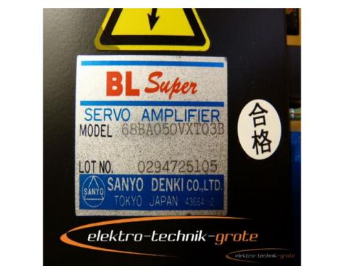 Sanyo Denki 68BA050VXT03B BL Super Servo Amplifier - Bild 3