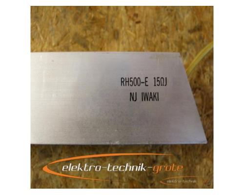NJ Iwaki RH500-E Widerstand 15 Ohm - Bild 3