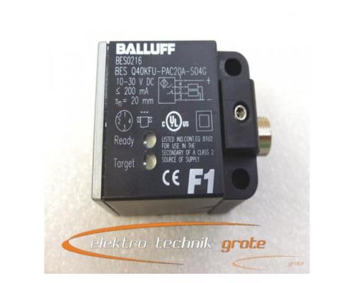 Balluff BES0216 BES Q40KFU-PAC20A-S04G Induktiver Sensor -ungebraucht- - Bild 2