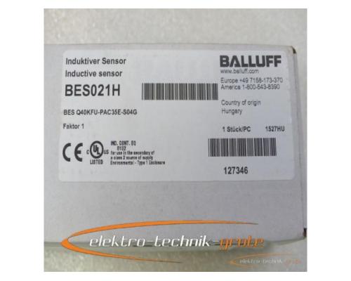 Balluff BES021H BES Q40KFU-PAC35E-S04G Induktiver Sensor -ungebraucht- - Bild 2