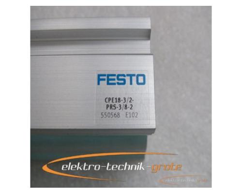 Festo CPE18-PRS-3/8-2 550568 E102 Anschlussblock -ungebraucht- - Bild 4