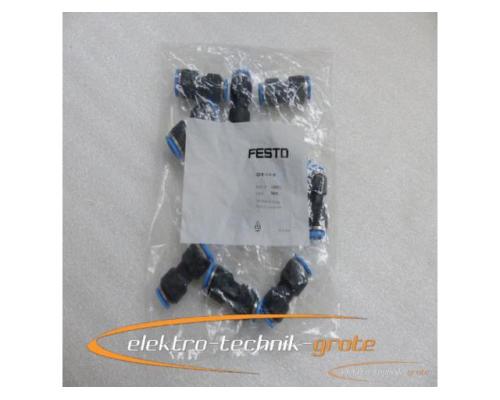 Festo QS-B-10-8-10 130971 Steckverbindung -ungebraucht- VPE 10 Stck. - Bild 1