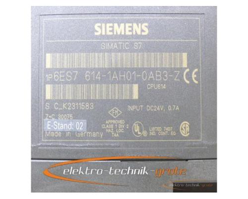 Siemens 6ES7614-1AH01-0AB3-Z Simatic CPU614 E Stand 02 - Bild 2