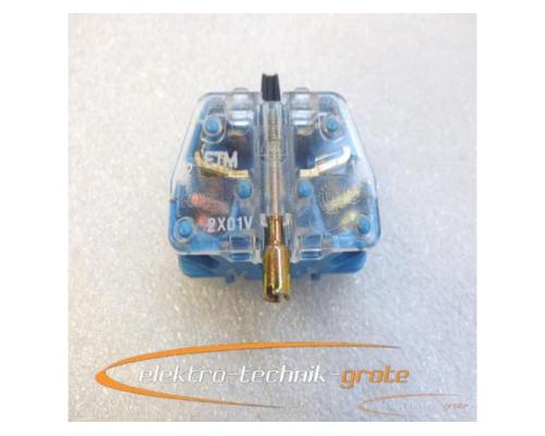 Allen Bradley 800E-2X01V Contact Block -ungebraucht-