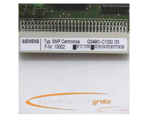 Siemens SMP Centronics G34901-C1032 /33 , E Stand siehe Foto - Bild 3