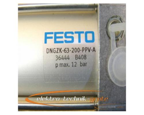 Festo DNGZK-63-200-PPV-A Zylinder 36444 - ungebraucht! - - Bild 2