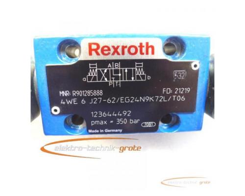 Rexroth 4WE 6 J27-62/EG24N9K72L/T06 Schieberventil R901285888 mit 2 Spulen R901207243 -ungebraucht- - Bild 3
