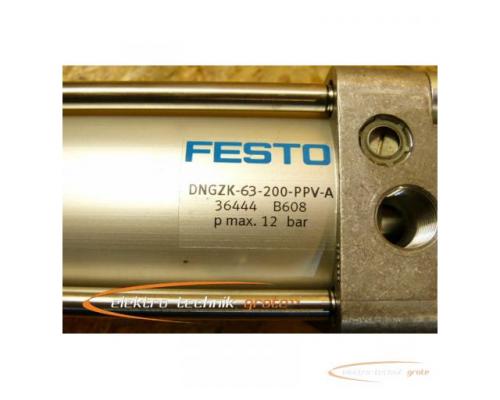 Festo DNGZK-63-200-PPV-A Zylinder 36444 - ungebraucht! - - Bild 2