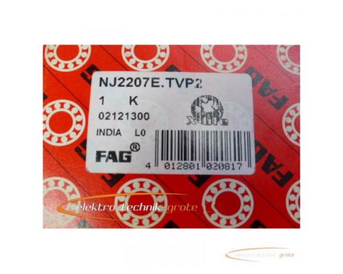 FAG NJ2207E.TVP2 Zylinderrollenlager -ungebraucht- - Bild 2