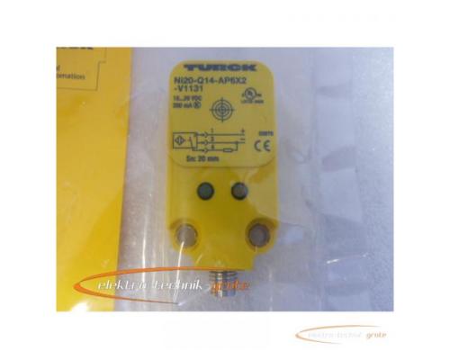 Turck Ni20-Q14-AP6X2-V1131 Induktiver Sensor 4690210 -ungebraucht- - Bild 2
