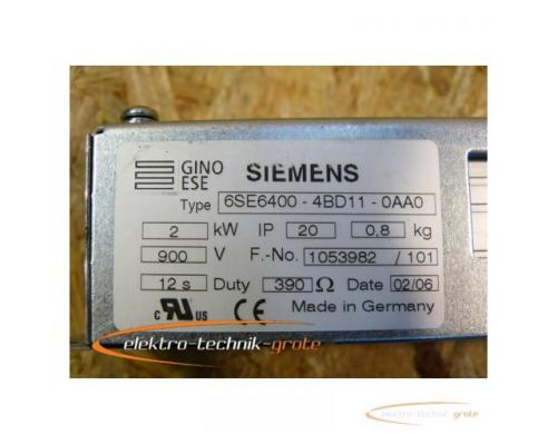 Siemens 6SE6400-4BD11-0AA0 Micromaster 4 Bremswiderstand - Bild 3