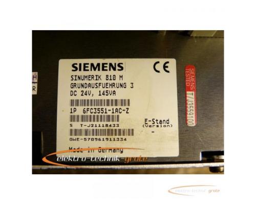 Siemens 6FC3551-1AC-Z Bedientafel - Bild 3