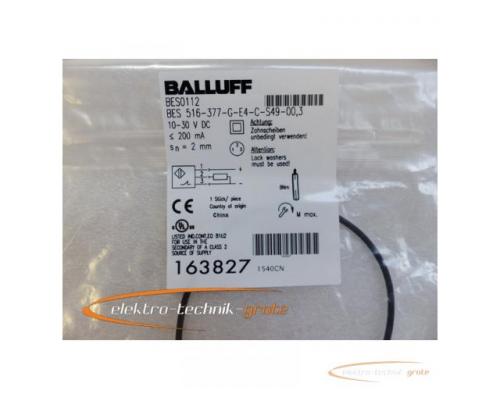 Balluff BES 516-377-G-E4-C-S49-00,3 Induktiver Sensor 163827 - Bild 2
